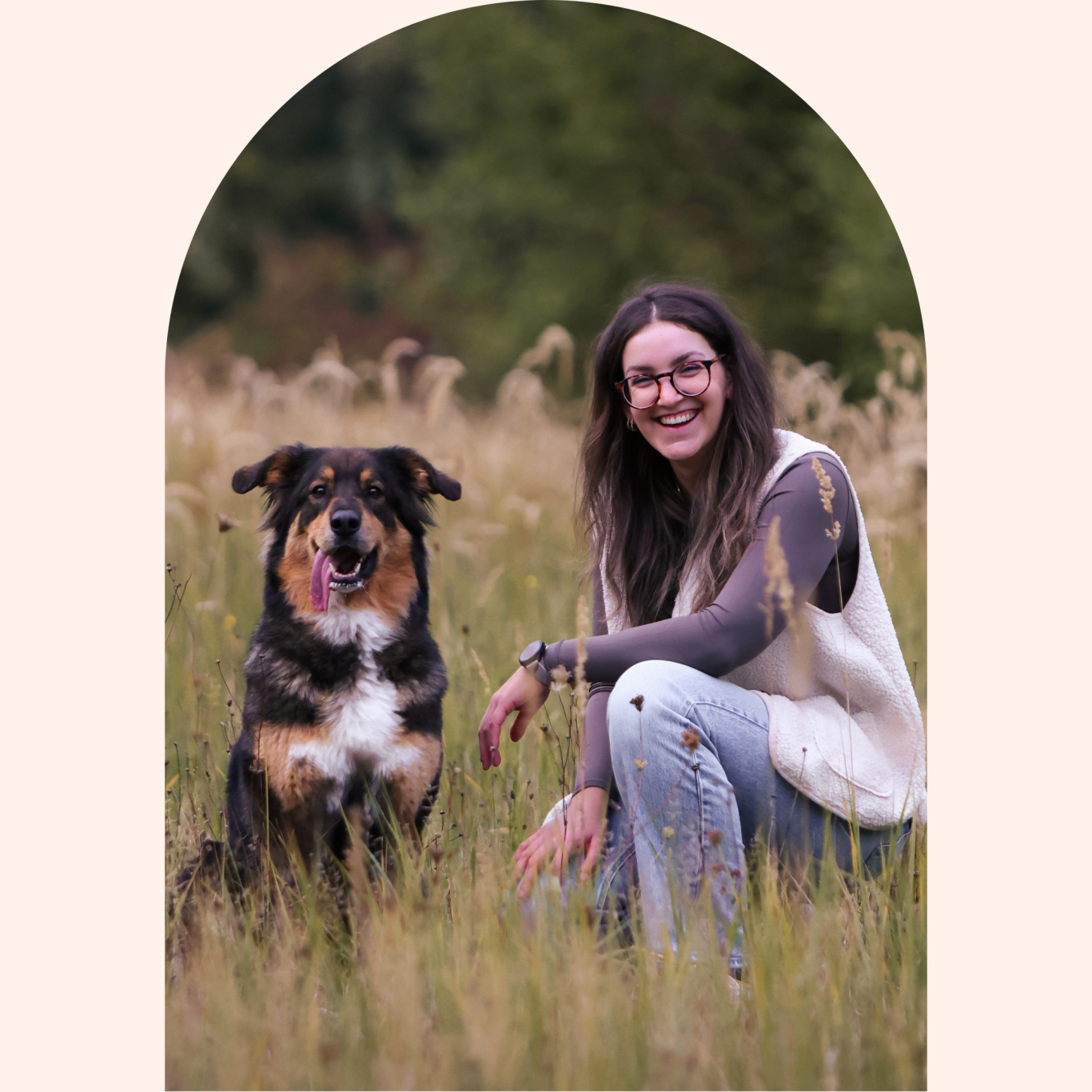 Maulkorbberaterin mit Hund Maulkorbberaterin in Bornheim mit Hund